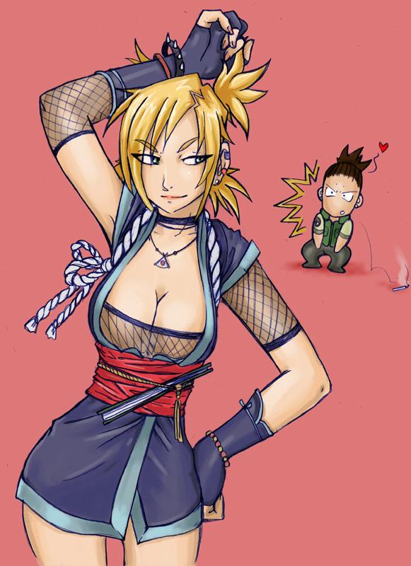 Shikamaru fell in love at first sight with Sexy Temari